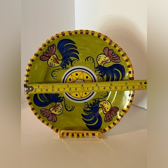 VTG Hanging Signed Fusco G. Amalfi Dip. A Mano plate. Made In Italy 6 Avail - Picture 6 of 7